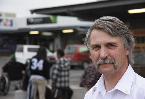 Mark Beale: at the heart of Clendon, South Auckland.