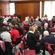 The Saturday forum broke into small groups for discussion, and the generation of further questions for Bishop Katharine.