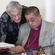 Professor Whatarangi Winiata confers with Bishop John Gray on the wording of the resource-sharing motion. 