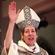 Bishop Katharine pronounces the blessing after yesterday's Eucharist.