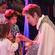 Bishop Katherine communicates with some of the Cathedral children.