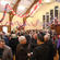 Refreshments at St Michael's after Evensong, in a hall festooned for the occasion.