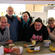 Regrouping at the E-Town servery - from left: Peter Barleyman, David Thompson, Tarsh Amohanga, CJ Brown and Jan Barleyman.