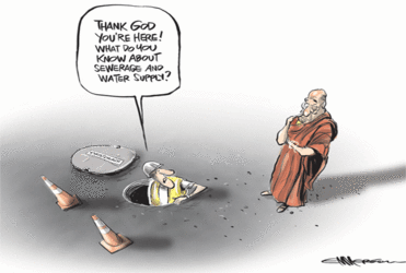 How the New Zealand Herald's cartoonist saw the Dalai Lama's visit to Christchurch.