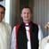 The Rev Duncan McDonald, CEO of The Selwyn Foundation; Bishop Ross Bay, and the Rev Marianne Hornburg, the Selwyn Chaplain.