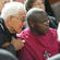 Archdeacon Tiki Raumati translates the whaikorero for the Archbishop of York.