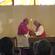 Bishop Barry Jones (Catholic) and Bishop Victoria Matthews (Anglican) sharing Ash Wednesday in Christchurch. 