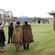 As the rain gently fell, Archbishop and Mrs Sentamu were called on to the marae at Parihaka.