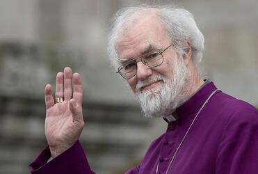 Dr Rowan Williams, soon to depart Lambeth Palace for academia. Photo: The Independent 