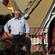 The Rev Neil Struthers contemplates the fate of Lyttelton's Holy Trinity Anglican Church. Photo: Greg Bowker, NZ Herald