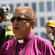 Bishop John Gray pauses as he pays tribute to those who perished at the cathedral, and commends them to God.