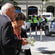 Canon Andy Joseph and Mrs Helen Gray of Te Pihopatanga o te wai Pounamu karakia in silence.