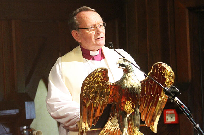 Archbishop John reflects on Mary Sumner - and pays tribute to Rev Iritana Hankins and Margaret Wilson, the outgoing president and secretary. Archbishop John reflects on Mary Sumner - and pays tribute to Rev Iritana Hankins and Margaret Wilson, the outgoing president and secretary.