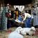 Bethlehem life: a Palestinian man sets up a scene at the Church of the Nativity. Photo/ AP