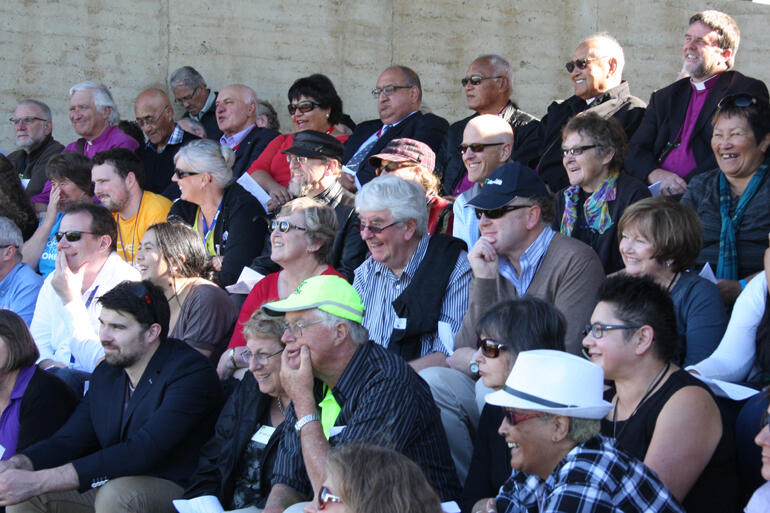 General Synod members enjoy their historic excursion to Rangihoua. The latest issue of Taonga magazine sums up the May Synod.