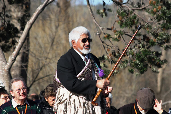 Uncle Lucky's whaikorero. He was one of the speakers for tangata whenua at the Common Life Mission Conference. Uncle Lucky's whaikorero. He was one of the speakers for tangata whenua at the Common Life Mission Conference.
