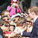 There was no shortage of Cantabrians eager to make Prince William's acquaintance. 