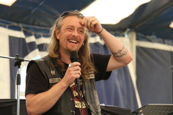 Sean Stilman - he's a pastor at Zac's Place, in Swansea, and international vice-president of The God Squad, a Christian biker gang. Sean Stilman - he's a pastor at Zac's Place, in Swansea, and international vice-president of The God Squad, a Christian biker gang.