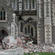 Rubble from the spire surrounds the north-west porch of ChristChurch Cathedral. Photo: Lloyd Ashton