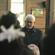 Archdeacon Tiki Raumati, the first speaker for Taranaki, seen through heads adorned with the raukura, the white feathers of peace.