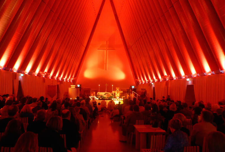 Christchurch's Transitional Cathedral catches the spirit of Taize.