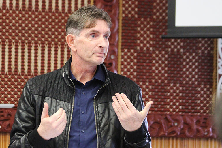 Phil Trotter, the Tikanga Pakeha National Youth Advisor. It was Michael's presence, he said, which had made the difference. Phil Trotter, the Tikanga Pakeha National Youth Advisor. It was Michael's presence, he said, which had made the difference.