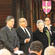 The vice-regal party sing their waiata. From left, Sir Don McKinnon, Lewis Moeau, and Sir Anand and Lady Susan Satyanand.