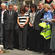 Silent gathering in Christchurch. Photo: TVOne