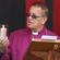 Bishop John Gray opens the Service of the Word attended by Archbishop Rowan Williams at Waipounamu.