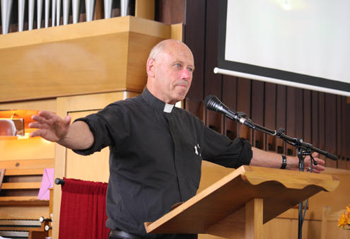 Archdeacon Robin Kingston tells how he feels on seeing how much space the 29 tables will need - and how much loss they signify.