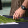 At Holy Trinity Greymouth this weekend, parishioners and visitors were invited to lay a fern frond at the foot of the cross.