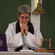 Pausing before she begins to preside: Holy Trinity Greymouth Vicar Marge Tefft. 