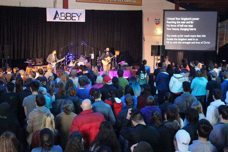 Worship at The Abbey.
