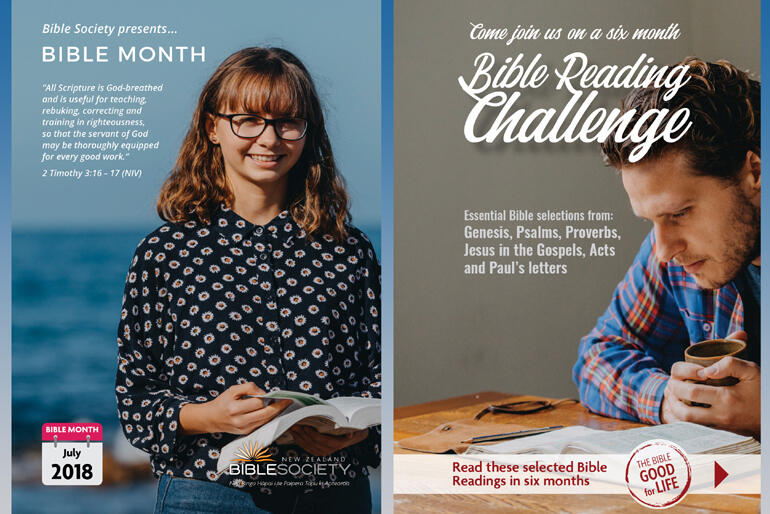 NZ Bible Society has put out new resources in time for Bible month this July. NZ Bible Society has put out new resources in time for Bible month this July.