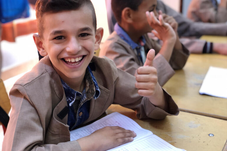 All smiles from a pupil at Christ Anglican School in Nazareth, his school is one of the projects in the 2019 Lenten Appeal All smiles from a pupil at Christ Anglican School in Nazareth, his school is one of the projects in the 2019 Lenten Appeal