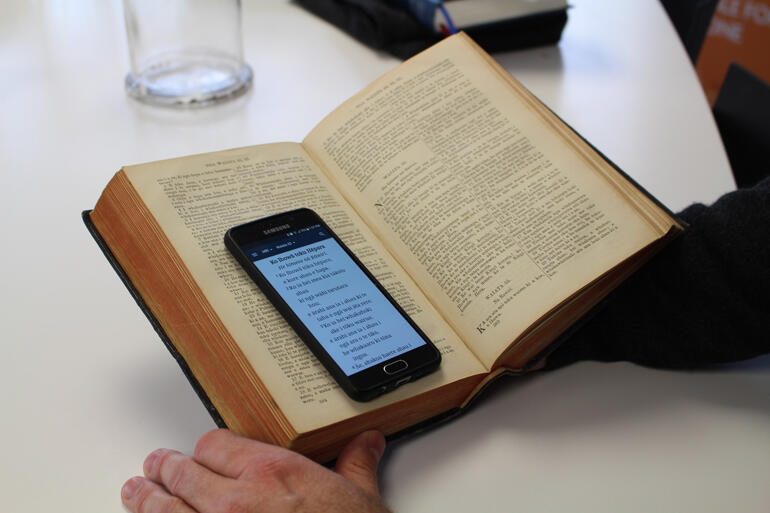 Te Paipera Tapu, the first full edition of the Bible in te reo Māori, has now been digitised. Te Paipera Tapu, the first full edition of the Bible in te reo Māori, has now been digitised.