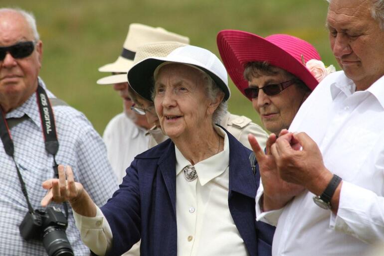 The Rev Patricia Bawden, who has chronicled the years before Waitangi, and whose vision sparked the heritage project.