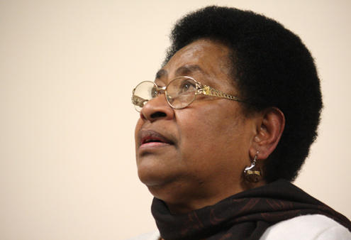 Mrs Nai Cokanasiga from Fiji. Her husband, the Rev Mataiasi Cokanasiga, is pursuing post-ordination study at St John's College in Ak