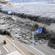 The tsunami crashes over a street in Miyako City in north-eastern Japan. Photo: Reuters