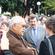 Charles Waldegrave, centre, with ex PM Helen Clark and Hone Kaa at the time of the Section 59 repeal protests in 2007.