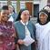 Sr Veronica CSC, at right, alongside Sr Lydia, CSC, and Jo, an 'Alongsider', who also lives at St Michael's Convent, Ham.