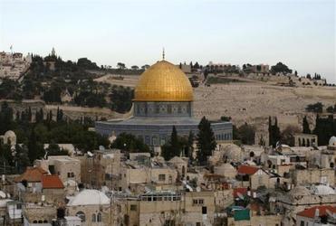 The Dome of the Rock in Jerusalem, seen from the Christian quarter of the Old City. Photo: Reuter