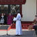 The ACC chair, Bishop James Tengatenga from Malawi, leads a waiata: "We are walking in the light of God."