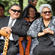 The Maori King and Queen take in the oratory at Turangawaewae.
