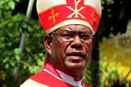 Archbishop elect George Temotu