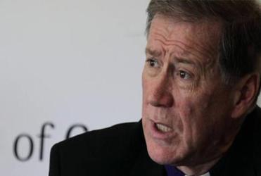 Archbishop Fred Hintz: "We need more conversation."