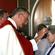Archbishop Philip Aspinal anoints Canon Deborah Broome at Rangiatea in 2008, during the Wellington diocese 150th celebrations.
