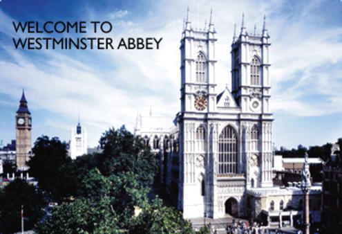 Westminster Abbey: soon to be fitted with a crown.