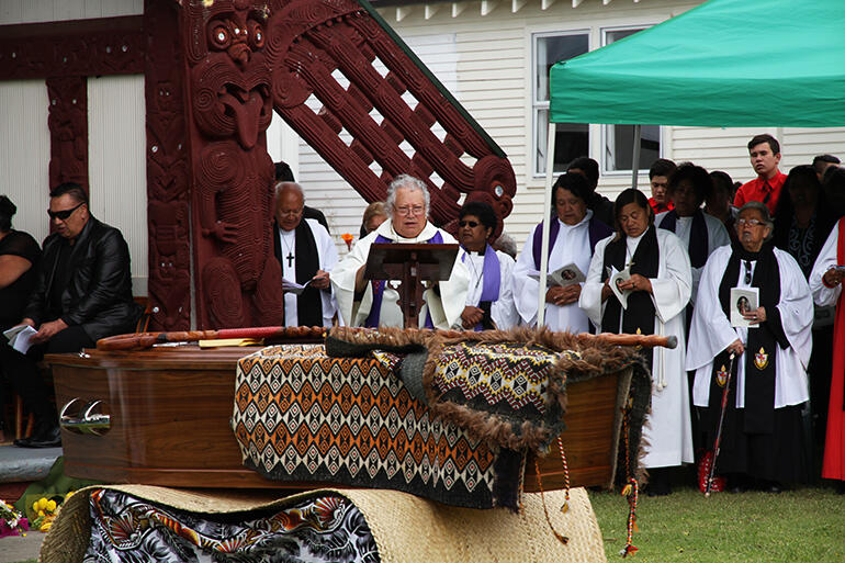 Archdeacon Richard Wallace from Te Hui Amorangi o Te Waipounamu.