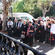 The manuhiri being called in from Elizabeth St to Te Wairua Tapu.